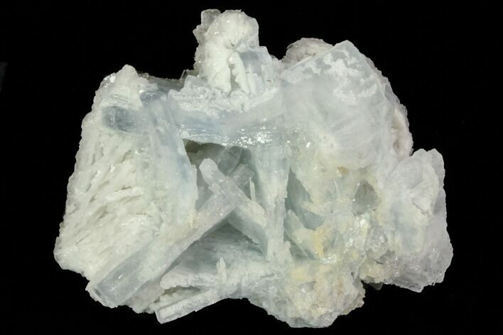 Tabular, Blue Barite Crystal Cluster - Spain #70227
